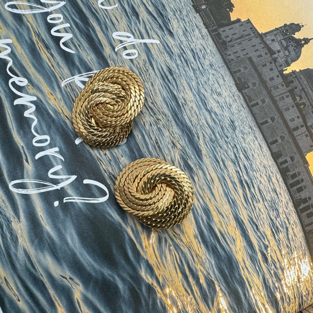 Vintage Napier signed earrings